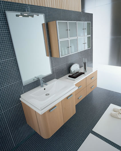 Ampliar Banheiro Moderno 195 no site da Marcenaria Martins Móvel Banheiro Moderno 195