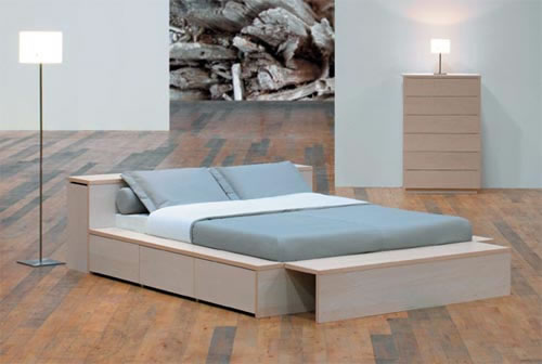 Ampliar Cama Casal Atual 113 no site da Marcenaria Martins Móvel Cama Casal Atual 113