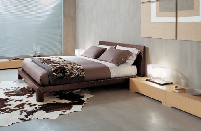 Ampliar Cama Casal Moderno 269 no site da Marcenaria Martins Móvel Cama Casal Moderno 269