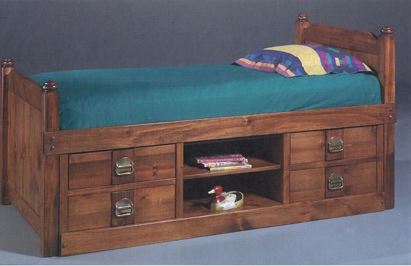 Móvel Cama Solteiro Classico 26