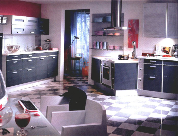 Ampliar Cozinha Atual 412 no site da Marcenaria Martins Móvel Cozinha Atual 412