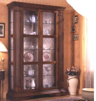 Ampliar Cristaleira Classico 43 no site da Marcenaria Martins Móvel Cristaleira Classico 43