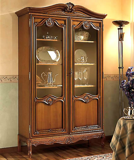 Ampliar Cristaleira Classico 51 no site da Marcenaria Martins Móvel Cristaleira Classico 51