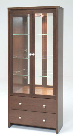 Ampliar Cristaleira Moderno 20 no site da Marcenaria Martins Móvel Cristaleira Moderno 20