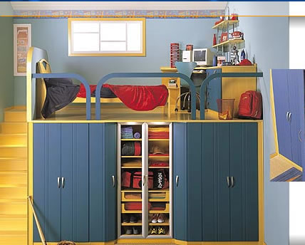 Móvel Dormitorio Juvenil Moderno 210