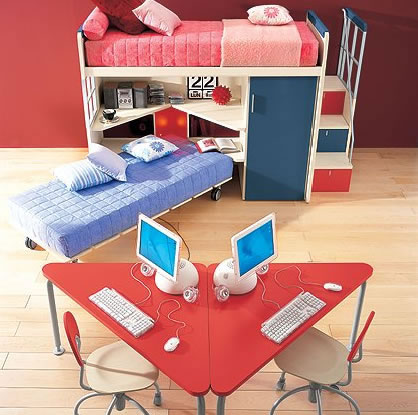 Móvel Dormitorio Juvenil Moderno 84