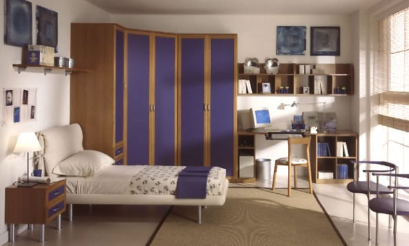 Móvel Dormitorio Solteiro Atual 109