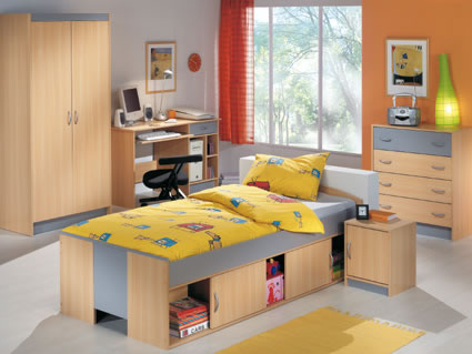 Móvel Dormitorio Solteiro Atual 21