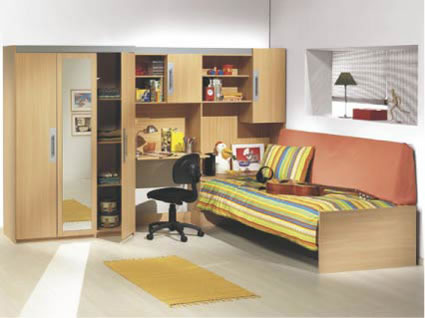 Móvel Dormitorio Solteiro Atual 22