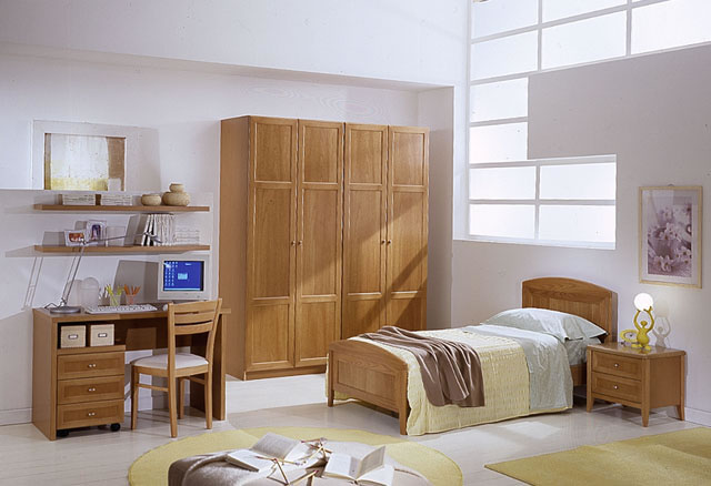 Móvel Dormitorio Solteiro Classico 12