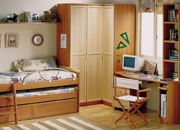 Móvel Dormitorio Solteiro Classico 18