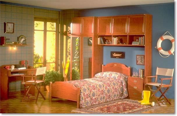 Móvel Dormitorio Solteiro Classico 24