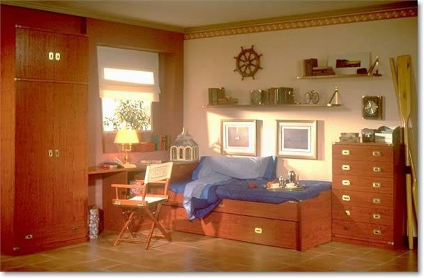 Móvel Dormitorio Solteiro Classico 25