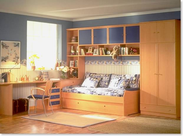 Móvel Dormitorio Solteiro Classico 32