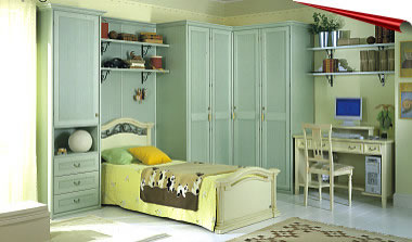 Móvel Dormitorio Solteiro Classico 39