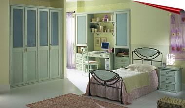 Móvel Dormitorio Solteiro Classico 42