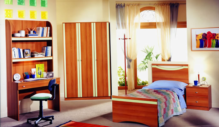 Móvel Dormitorio Solteiro Classico 65