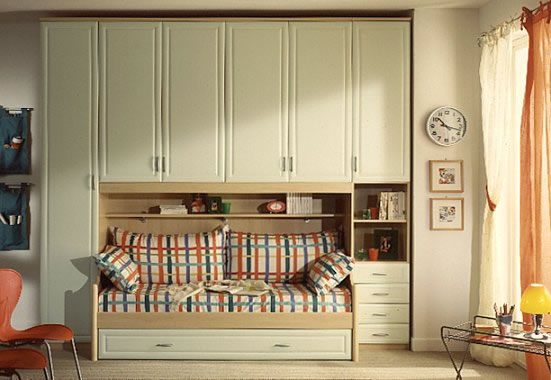 Móvel Dormitorio Solteiro Classico 73