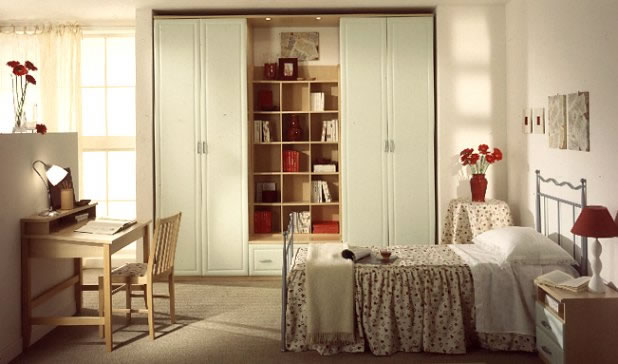 Móvel Dormitorio Solteiro Classico 74