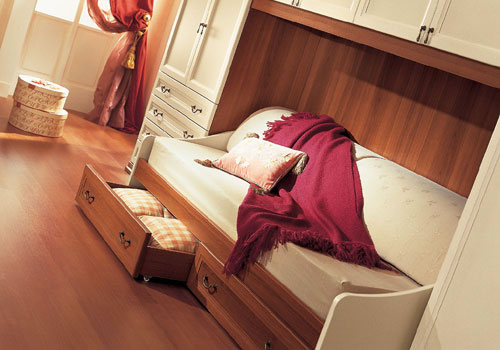 Móvel Dormitorio Solteiro Classico 88