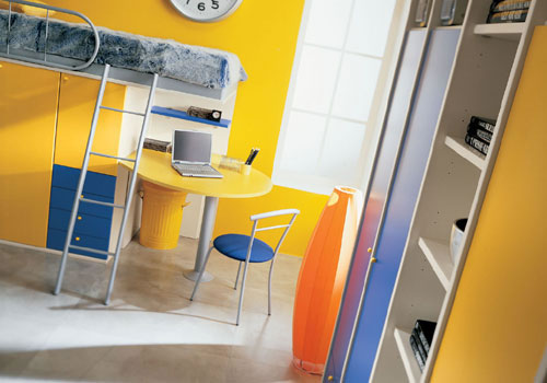 Móvel Dormitorio Solteiro Moderno 121