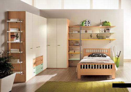 Móvel Dormitorio Solteiro Moderno 15