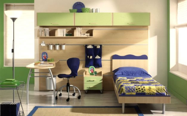 Móvel Dormitorio Solteiro Moderno 156