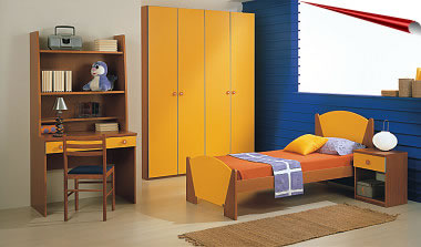 Ampliar Dormitorio Solteiro Moderno 166 no site da Marcenaria Martins Móvel Dormitorio Solteiro Moderno 166