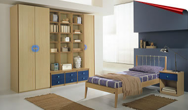 Móvel Dormitorio Solteiro Moderno 169