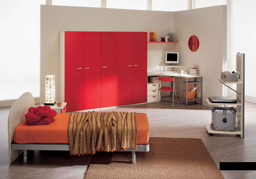 Móvel Dormitorio Solteiro Moderno 17