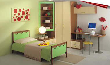 Móvel Dormitorio Solteiro Moderno 177