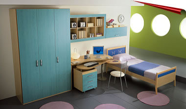 Ampliar Dormitorio Solteiro Moderno 181 no site da Marcenaria Martins Móvel Dormitorio Solteiro Moderno 181