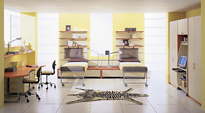 Móvel Dormitorio Solteiro Moderno 188