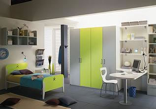 Móvel Dormitorio Solteiro Moderno 201