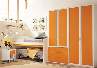 Móvel Dormitorio Solteiro Moderno 202