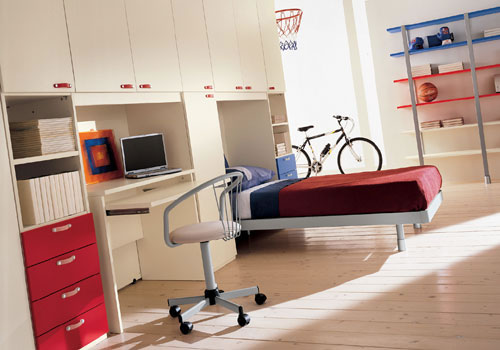 Móvel Dormitorio Solteiro Moderno 29