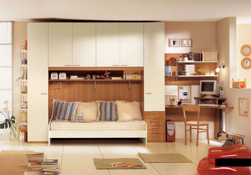 Móvel Dormitorio Solteiro Moderno 37