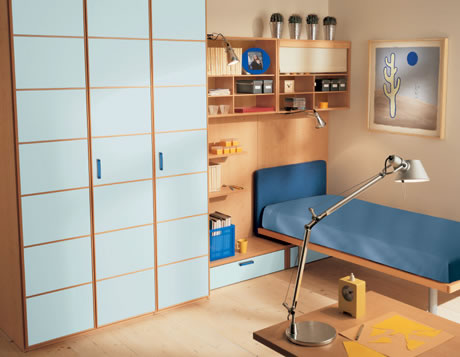 Móvel Dormitorio Solteiro Moderno 67