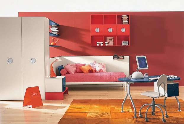 Móvel Dormitorio Solteiro Moderno 84