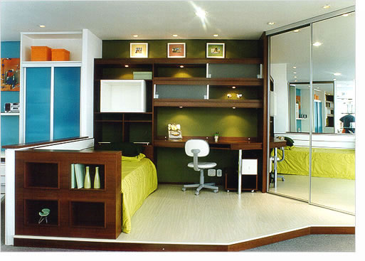 Móvel Dormitorio Solteiro Moderno 86