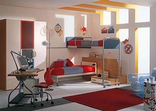 Móvel Dormitorio Solteiro Moderno 96