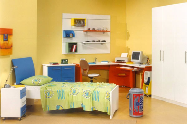 Móvel Dormitorio Solteiro Moderno 97