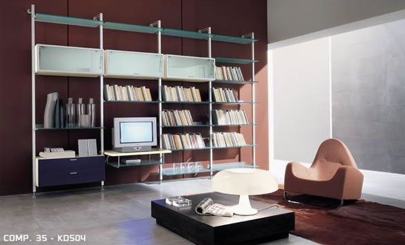 Ampliar Estante Atual 232 no site da Marcenaria Martins Móvel Estante Atual 232