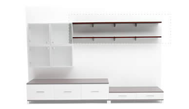 Ampliar Estante Atual 374 no site da Marcenaria Martins Móvel Estante Atual 374