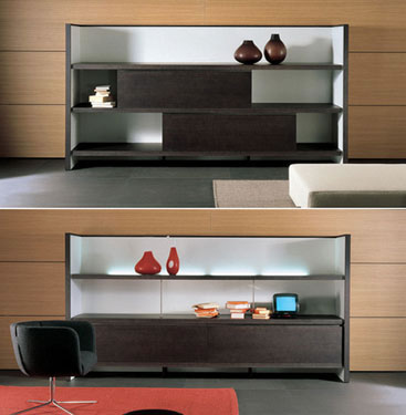 Ampliar Estante Atual 394 no site da Marcenaria Martins Móvel Estante Atual 394