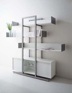 Ampliar Estante Moderno 10 no site da Marcenaria Martins Móvel Estante Moderno 10