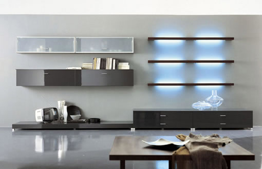 Ampliar Estante Moderno 13 no site da Marcenaria Martins Móvel Estante Moderno 13