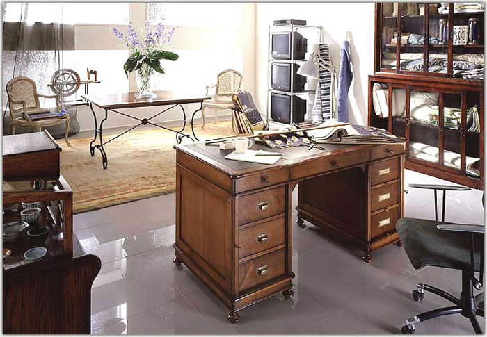 Ampliar Home Office Classico 8 no site da Marcenaria Martins Móvel Home Office Classico 8