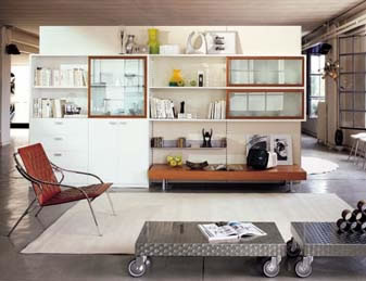 Ampliar Living Moderno 101 no site da Marcenaria Martins Móvel Living Moderno 101