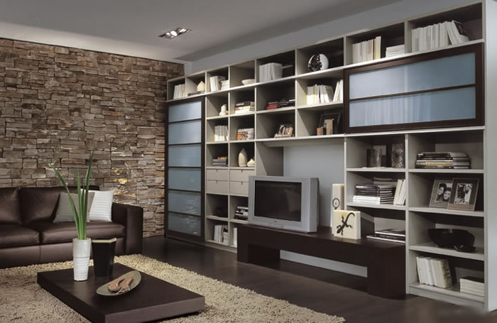 Ampliar Living Moderno 21 no site da Marcenaria Martins Móvel Living Moderno 21